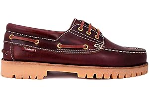 ZANKOS Zapato Náutico de Piel Clásico con Cordones y Suela de Goma Antideslizante para Niño, Hombre o Mujer - Comodidad y Estilo en un Solo Zapato