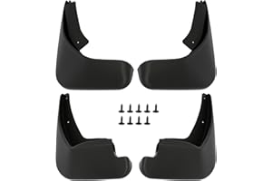 SCITOO Set of 4PCS Universal mud Flaps for 2011-2018 for Ford Fiesta Front & Rear mud Flaps Splash Guard Set