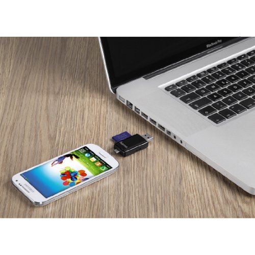 Hama Kartenleser für Smartphone/Tablet (microSD/microSDHC/microSDXC, SD/SDHC/SDXC, USB 2.0) schwarz - 5
