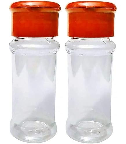 SIGNORAWARE Lot de 2 grandes salières et poivrières résistantes à l'humidité pour camping, pique-nique, extérieur, cuisine, boîtes à déjeuner, voyage, ensemble d'épices transparent avec couvercles