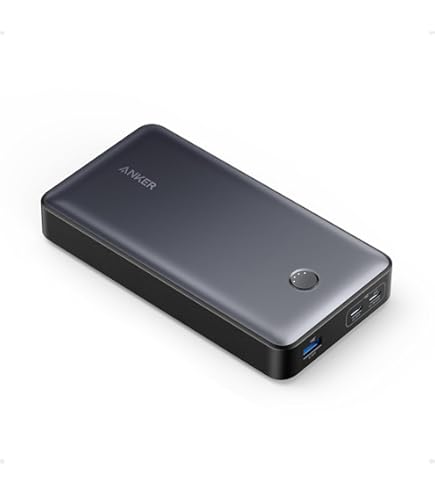 Anker 25,000mAh Laptop Power Bank with 3 165W USB-C Ports, Built