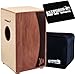 Produktbild Schlagwerk CP 555 Cajon Agile Dual Red + Keepdrum Gig Bag Tasche + Sitzpad