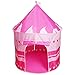 Produktbild Setsail Spiel Haus Haus ballpool Zelt Baby Prinzessin Kinder kriechendes Spielzeughaus Yurt rosa, blau Kinderzelt Kinderschloss Burg für drinnen & draußen Little Pirate Modell Spielzelt (Rosa)