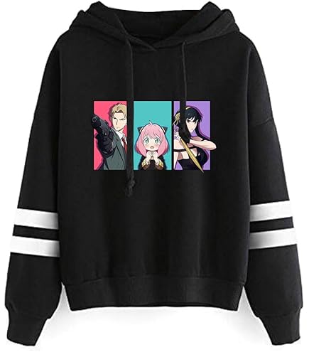 Zhedu Anime Demon Slayer Hoodie Hommes Et Femmes Imprimer Pulls Harajuku Sweats A Manches Longues Lache Streetwear A Capuche Amz