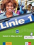 Linie 1 A2: Deutsch in Alltag und Beruf. Kurs- und Übungsbuch mit DVD-ROM (Linie 1 / Deutsch in Alltag und Beruf) by Stefanie Dengler, Ludwig Hoffmann
