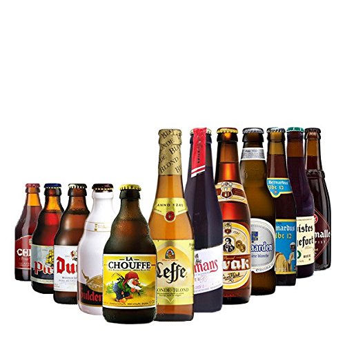 Preisvergleich Produktbild Entdecken Sie Belgien - 12 belgische Bierspezialitäten in einem Paket
