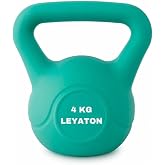 Leyaton 4 Kg &Ccedil;aydanlık Tipi Dambıl Kettlebell Ağırlık Yeşil Tek Ebat