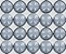 Box of 24 oil bath pearls - pearly marine