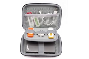 GUANHE Bolsa de disco duro para expansión y respaldo Seagate, y WD My Passport Ultra 2.5 pulgadas portátil externo (negro)