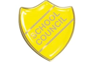 Capricornone School Council Gel Domed School Shield Badge