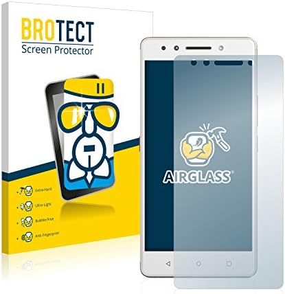 brotect Glass Screen Protector Film compatible with Lenovo K8 Note - Glass-Foil 9H Protection [Scratch Resistant, High Clarity]