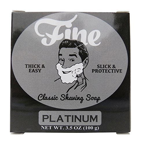 Fine Accoutrements Platinum Classic Shaving Soap, 100 g