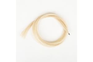 OriGlam Kit di Ricambio per Violino - 75 cm Crine di Cavallo per Arco Musicale - Strumenti per Rifare i Capelli, Accessori per Viola