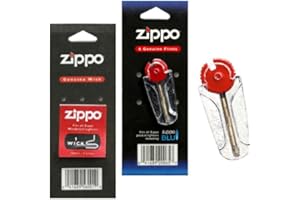 Zippo Wick and Flints Oryginalne akcesoria do zapalniczek 1 x opakowanie