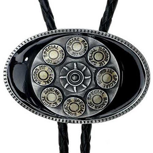 Preisvergleich Produktbild Bolo Tie Revolver-Trommel, Cowboy, Western, Bolotie