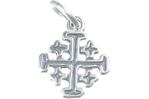 MALDON JEWELLERY Jerusalem Cross sterling silver charm .925 x 1 Crosses Pendants charms