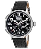 Ingersoll IN1917RBK Armbanduhr, Schwarz Lederband