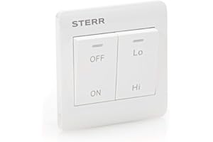 Regolatore a due velocità STERR DSC001 per ventilatore da condotto DFA