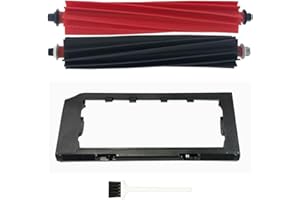 ‎IROBACC iRobacc 4 Stück Hauptbürste Zubehör für Roborock S8 Maxv Ultra, 2 Hauptbürste 1 Hauptbürstenabdeckung 1 Kleine Bürste, Langlebiger und einfacher zu installieren