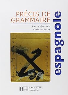 jaquette livre Précis de grammaire espagnole