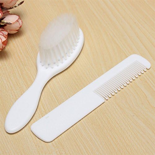 LOVARTS BEAUTY Soft Safety Baby Essential Basics Hair Brush Set Infant Comb Grooming Shower Design Pack Kit Hot