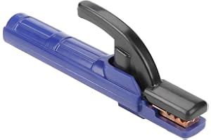 Aiggend Soporte de electrodo de varilla de soldadura, soporte de electrodo de cobre puro 300A Linterna no caliente aislada Abrazadera de soldadura Accesorio de soldadura para máquina de soldar