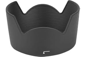 PUSOKEI Kamerahalterung für Nikon AF-S DX 55-200 mm 1: 4-5,6 G ED. 85mm F/3.5G Objektiv, HB-34 Gegenlichtblende, Windschutzscheibenhaube, Geeignet für Fotografen