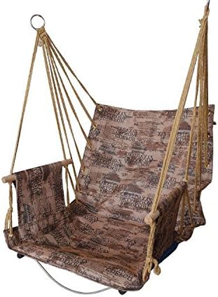 Hammocks Indoor Household Children Single People Outdoor Hanging Chair ( Size : Newspaper color )