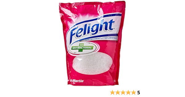 felight cat litter crystals