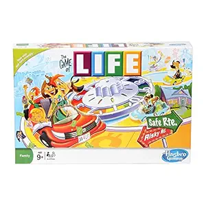 Hasbro Gaming The Game of Life, Family Board Game for 2-4 Players, Indoor Game for Kids Ages 8 and Up