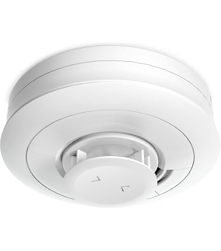 ELRO FH7210 Rivelatore Di Calore Per Cucina E Bagno – Batteria Al Litio 10 Anni, Allarme 85dB, Design Compatto, 5 Anni Garanzia
