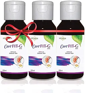 Stearmline 100% Ayurvedic Ginger Pain-Relief Oil 60 ML Set of 3