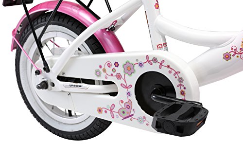 BIKESTAR® Premium Kinderfahrrad für sichere und sorgenfreie Spielfreude ab 3 Jahren ★ 12er Classic Edition ★ Flamingo Pink & Diamant Weiß - 7