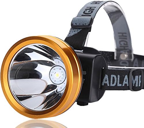 NQFL GWDZX Headlight Headlight Torch Light Charging Superbright 3000m Long Range LED Waterproof Headset Fishing Fishing Light 9000W,White