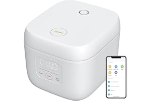 Joyami Mi Smart Couciriso intelligente Smart Rice Cooker 0.8L 3.5 Tazze Interno antiaderente per 6 ciotole Fino a 3 persone Mantenere caldo Modalità preimpostata