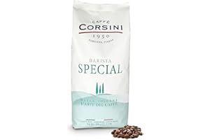 CAFFÈ CORSINI 1950 Caffè Corsini - Premium Bar Special. Mélange de grains de café Arabica et Robusta, l'espresso crémeux du bar - 1 kg
