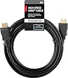 High-Speed-HDMI-Kabel Speedlink HDMI-Kabel für PS3 - High Speed HDMI Cable (für alle HDMI-Anschlüsse - unterstützt 1080i und 1080p - goldbeschichtete Kontakte für verlustfreie Bildübertragung) 3m Kabellänge schwarz