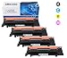 Produktbild Amstech 4 Pack Kompatibel zu Toner Set Samsung CLT-K404S CLT-404S CLT-P404C CLT-C404S CLT-M404S CLT-Y404S CLT 404 404S P404C Y404S C404S K404S Toner zu Samsung C480W C480 Samsung Xpress SL-C480W SL C480FW C480 C480FN C480W C430W C430 SL-C430 C480W/TEG SL-C480W/TEG Farblaser-multifunktionsgerät Drucker