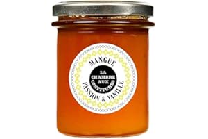 La Chambre aux Confitures, Mango Passionsfrucht Vanille Konfitüre, aus Frankreich, 20g
