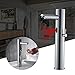 Produktbild BONADE Hoch Infrarot Sensor Wasserhahn Automatisch Induktion Badarmatur Kalt-Warm Wasser Waschtisharmatur Handwaschbecken Batteriebetrieb Chrom