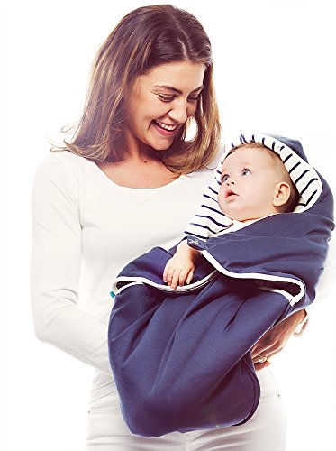 Wallaboo Einschlagdecke Coco, Sehr praktische und Kuschelweiche Babydecke, 100% Baumwolle - 3