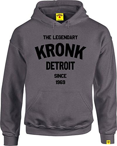 LEGENDARY KRONK DETROIT boxing gym men's long sleeved hoodie