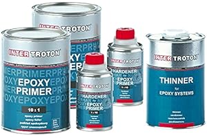 Troton 2K Epoxid Grundierung 10:1 Epoxy Primer 2X1,1kg Ink. HÄRTER + 1L VERDÜNNUNG Kfz