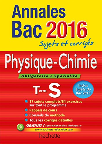 Download Annales 2016 Physique-Chimie Ts Download Annales 2016 Physique-Chimie Ts
