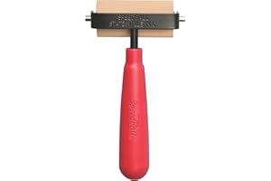 Speedball Rouleau à Main de Luxe en Caoutchouc Doux, 2-1/2-Inch