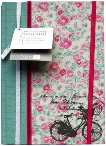 A5 Perfect Bound Notebook Journal - Pepperpot "Sunday Morning" - 160 Ruled Pages - Size 210mm x 148mm