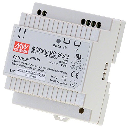 Preisvergleich Produktbild Mean Well Hutschienen Netzteil 60W 24V 2,5A