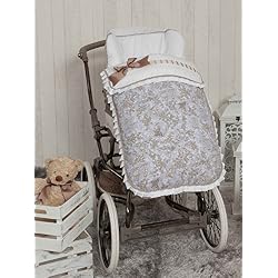 Babyline Toile - Saco de silla de paseo, color gris