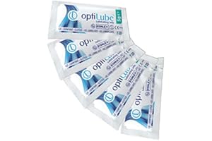 KOSMETEX 5x Optilube steriles Gleitgel, Kathetergleitgel, a 5g, 5 Stück