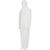 3M 4500WS Coverall, White, Unisex Adults Coverall